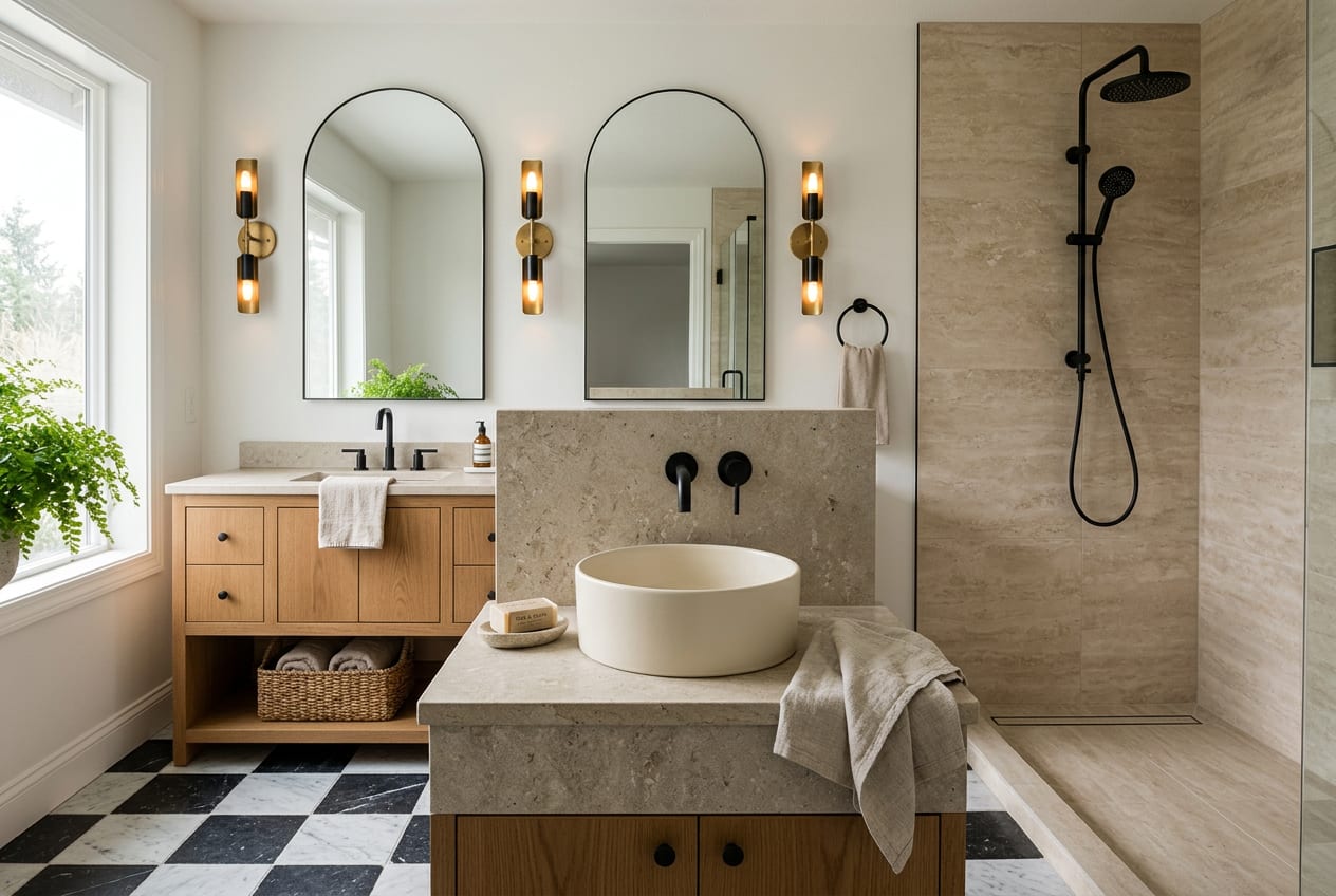 Medina Bathroom Remodeling LLC, bathroom remodeling in University Place, completed project 3